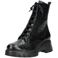 Paul Green Stiefelette in Croco Black | 40,5