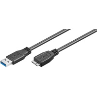 goobay USB 3.0 A/Micro-B - Schwarz