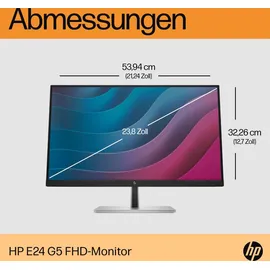 HP E24 G5 drei Jahre Garantie, 23.8" (6N6E9AA)