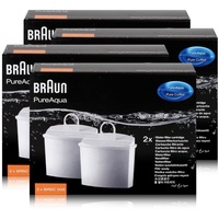 Braun PureAqua Wasserfilterkartusche BRSC006 - Wasserfilter (4er Pack)