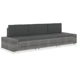 vidaXL Modulares 3-Sitzer-Sofa 0 x 0 x 0 cm Grau