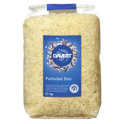 Davert Parboiled Reis  lang  weiß bio 1kg