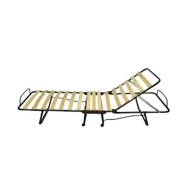 veraflex s.r.l. Veraflex Tokio Premium Klappbett 80x197 cm mit Höhenverstellbarem Kopfteil | Ideal als Gästebett und Reisebett