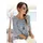LASCANA Carmenbluse LASCANA, Damen, Gr. 50, blau (marine, weiß, gestreift), Web, Obermaterial: 100% Viskose, bedruckt, figurumspielend hüftlang, Carmenausschnitt, Volant, Blusen, mit modischem Druck, Damenbluse, schulterfrei, casual, Topseller
