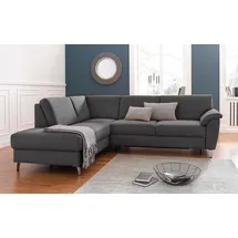 sit&more Ecksofa »Texel L-Form«, mit Federkern, wahlweise mit Bettfunktion und Bettkasten