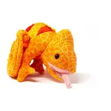 Cornelissen Kuscheltier - Chamäleon orange - 17 cm