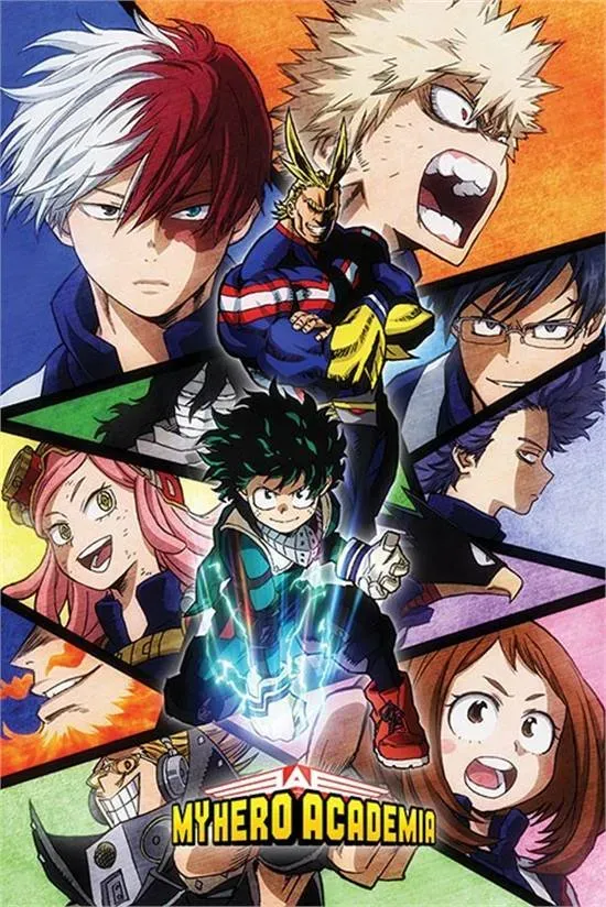 My Hero Academia - Poster Charaktere Maxi