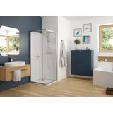 Hoesch nUnity Duschabtrennung mit Eckeinstieg 80 x 80 cm 8629420.101401