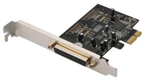 DIGITUS PCI Expr Card 1x D-Sub25 parallel Port + LowProfile retail