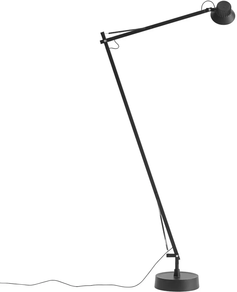 Muuto Dedicate Stehleuchte, schwarz