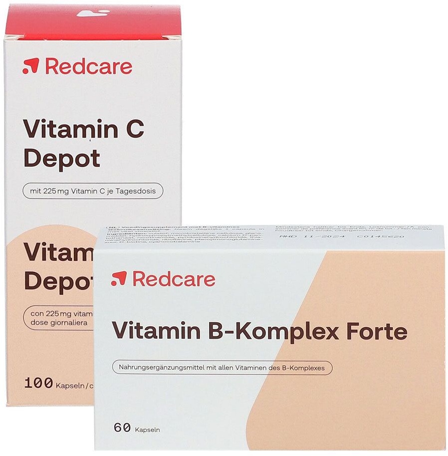 REDCARE Vitamine C Depot + REDCARE Vitamine B-Complex Forte 100+60 pc(s) capsule(s)