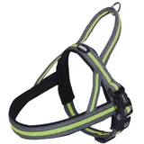 Nobby Norwegergeschirr Variado, neon gelb B: 25/35mm, L: 46cm + 60-76 cm, 1 Stück