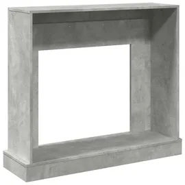 vidaXL Kaminumrandung 100 x 30 x 87,5 cm Grau