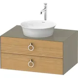 Duravit Waschtischunterschrank wandhängend „White Tulip“ 80 × 40,8 × 55 cm