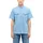 Mustang Kurzarmhemd Blau XL