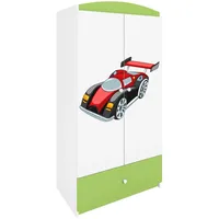 Raumhirsch furniture Kinderkleiderschrank Grün, 90x175x52 cm, Kinder- & Jugendzimmer,