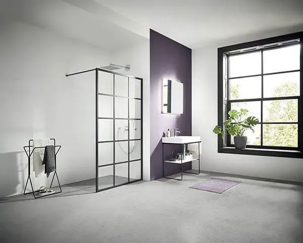 Kermi Walk-In XD Dark Edition WW 2000 BV: 1180-1200 SWS ESG klar Clean