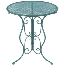 Hti-Living Gartentisch Lani 55 x 55 x 70 cm Blau