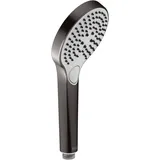 Keuco IXMO Handbrause 59580350300, 3 Strahlarten, titanschwarz gebürstet