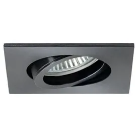 Brumberg Einbaustrahler 1 GX5,3 quadratisch schwarz Aluminium 0065.78