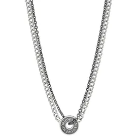 Emporio Armani Herren-Halskette Edelstahl Silber