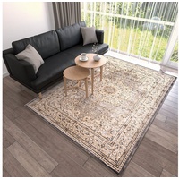 Orientteppich Oriente Teppich - Traditioneller Teppich Orient Grau, Mazovia, 100 x 150 cm, Geeignet für Fußbodenheizung, Pflegeleicht, Wohnzimmerteppich grau 100 x 150 cm