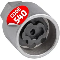 SW Stahl SW-Stahl 02383L-20 Felgensicherung/Felgenschloss VW Adapter 540