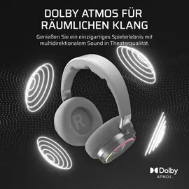 Corsair Virtuoso MAX Wireless Gaming-Headset Silber