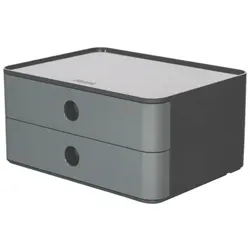 Schubladenbox SMART-BOX 2 Laden granitgrau