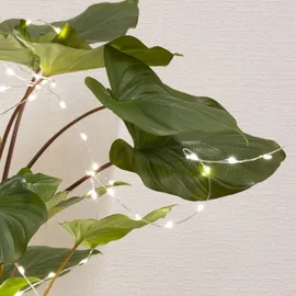 MARELIDA LED Draht Lichtbündel 40 cm Silber