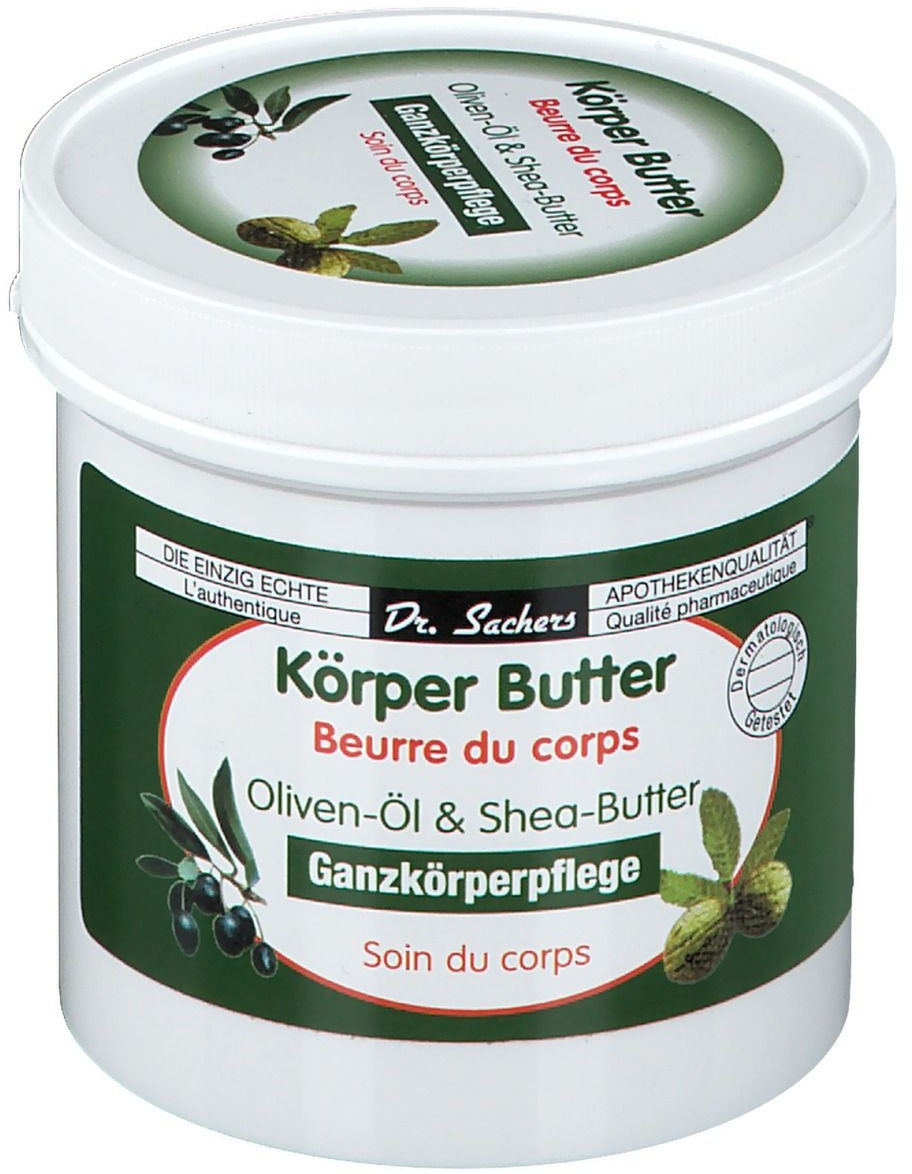 Dr. Sachers Körper Butter Oliven-Öl & Shea-Butter