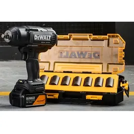 DeWalt 7-tlg. Stecknüssen-Set Schwarz