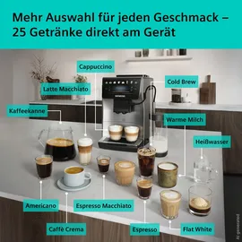 Siemens EQ600 iAroma TP605EM3 Edelstahl