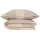 SCHIESSER Maribel Fischgrat Taupe 135 x 200 cm + 80 x 80 cm