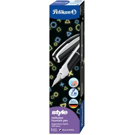 Pelikan Style Black+White & White, Federbreite: M