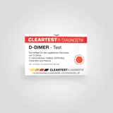 Diaprax D Dimer Cleartest Vollblut TVT LE DIC