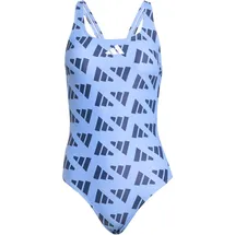 adidas Badeanzug Damen Blau Fusion/Dunkelblau 40