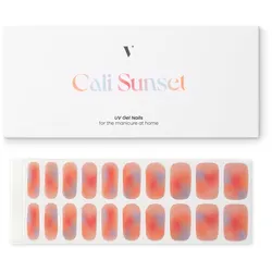 VENICEBEAUTY UV Gel Nagelstreifen Gel-Nagellack   Cali Sunset 