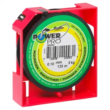 Power Pro Power Angelschnur Pro (rot), Ø mm: 0,10 / 135 m Länge