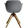 Jahnke Stuhl SHELL 56,50x79x59 grau