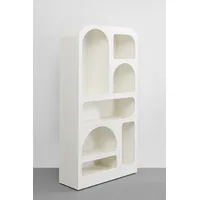 Kare Paco Bücherregal 95 x 32 x 180 cm Weiß
