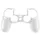 Gioteck PS4 Controller Power Skin weiß