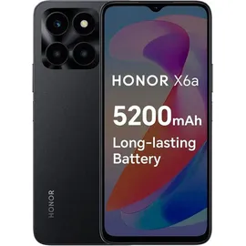 Honor X6a 128 GB Midnight Black