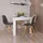 Homestyle4u Esstisch 90 x 73 x 60 cm weiß