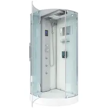 AcquaVapore D37-20l0-ec Dusche Duschtempel Komplett Duschkabine 100x100 Mit 2k Scheiben Versiegelung - Acquavapore