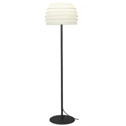 Stehlampe für Balkon Terrasse Gartenlampe E27 Sockel H: 150cm D: 37cm
