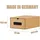 BigDean Schuhbox 20-tlg. braun