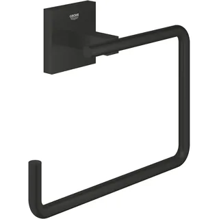 Grohe Start Cube Handtuchring ohne Bohren Mattschwarz 409752430