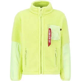 Alpha Industries Sherpa Jacke Arctic Lime 2XL
