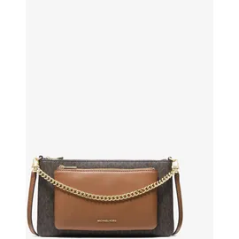 Michael Kors Jet Set Umhängetasche Kunstleder Brown